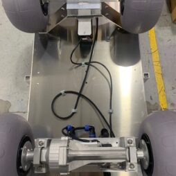 E-Wagon Looking Down on underneath of wagon