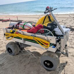 The Electric Big Kahuna Motorized Beach Wagon