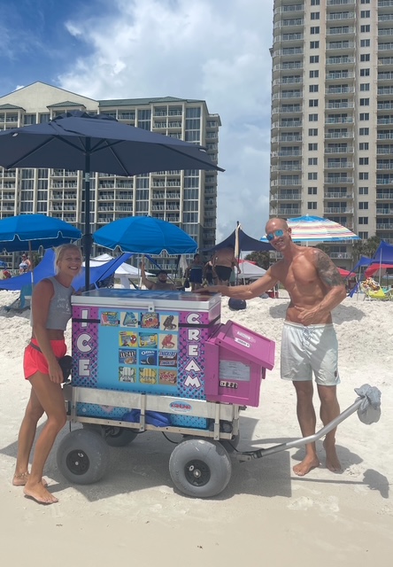 Ice Cream Electric Wagon
